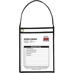 Custodie per passaporto C-Line Shop Ticket Holder with Strap, Stitched, Both Sides Clear, 9 X 12, 15/BX