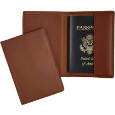 Emplacement pour cartes de crédit Étuis passeport Leather Rfid-Blocking Passport Case