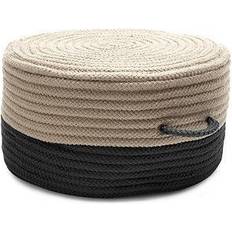 Colonial Mills Two-Tone Pouffe