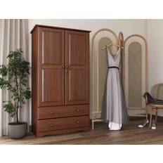 White armoire with drawers Palace Imports Armoire Wardrobe