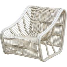 Wicker chaise lounge chair Saltoro Sherpi Benjara Lounge Chair