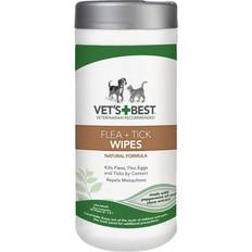 Natural Flea/Tick Dogs 50 Wipes Tub