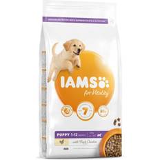 IAMS Dogs - Dry Food Pets IAMS Vitality Puppy Large Dog Food With Fresh Chicken 2kg