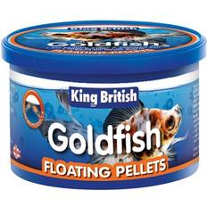 King British goldfish floating pellets aquarium