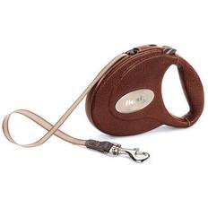 Flexi Leather M hundesnor brun bånd 5