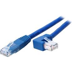 Tripp Lite Right-Angle Cat6 Gigabit Molded UTP Ethernet Cable RJ45