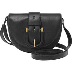 Fossil Harwell Small Flap Crossbody - Black