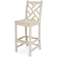 Plastic Outdoor Bar Stools Polywood CDD102SA Chippendale Bar Side