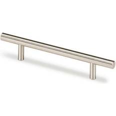 Hettich Stangengriff Hale 160 L 220 mm H 35 mm ø 12 mm Edelstahl Optik Gebürstet
