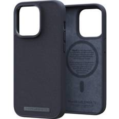 Iphone 14 pro leather Elements NJORD iPhone 14 Pro Leather MagSafe fodral svart