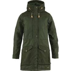 Damen - Wolle Jacken Fjällräven Singi Wool Padded Parka W - Deep Forest