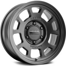 Car Rims Method Race Wheels MR705, 17x8.5 with 5 on 5 Bolt Pattern Matte Black