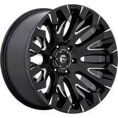 18" - 5/114.3 Car Rims Fuel Off-Road D828 Quake Wheel, 18x9 with 5 on 150 Bolt Pattern Gloss Milled