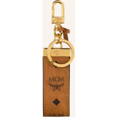 MCM Sleutelhanger Met Monogram - Unisex - Bruin