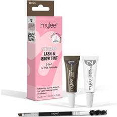 Augenbrauen- & Wimpernfarben Mylee Express 2 in 1 Wimpern und Augenbrauen Farbe Braun