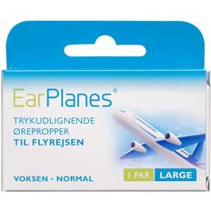 EarPlanes Trykregulerende Ørepropper Large 2-pack