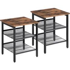 Vasagle Small Tables Vasagle Mesh Shelves Side Small Table