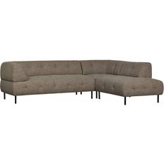 Brun chaiselong sofa Woood Mørkebrun Med Chaiselong Sofa