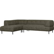 Grøn chaiselong sofa Woood Grøn Melange Med Chaiselong Sofa 3 personers