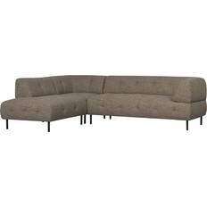Woood Mørkebrun Med Chaiselong Sofa 3 personers