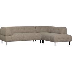 Woood Lloyd Hjørnesofa Højre Brun 3 Personers Sofa 3 personers