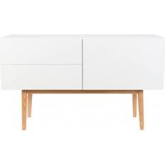 Tv byrå Zuiver Byrå/TV-bänk Vit/Ekträ Sideboard