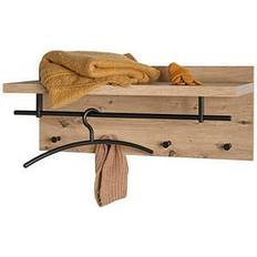 HAKU Möbel HAKU Möbel Wandgarderobe 37444 eiche Kleiderhaken