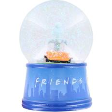 Bleu Fontaines Silver Buffalo Friends Fountain Light-Up Snow Globe 4 Inches Tall