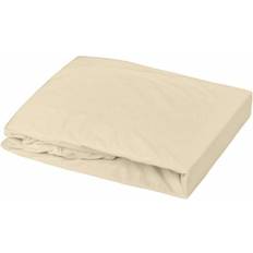 Coton Draps Domiva Housse + Alese - 100% Coton - Blanc/Cailloux Drap Blanc