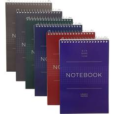 Office Supplies Juvale 6 Pack Quad Ruled 6x9 Inch Notebook