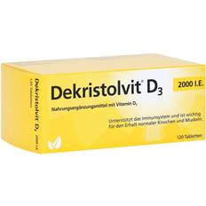 Vitamine & Nahrungsergänzung Dekristolvit D3 2.000 I.E. Tabletten 120