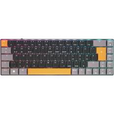 Orange Claviers Cherry MX MX-LP 2.1 Compact Backlit Sans Fil USB 2.4 GHz Bluetooth 5.2