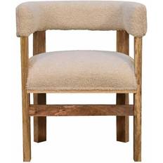 Cottons Lounge Chairs Artisan BouclÃ Cream Lounge Chair