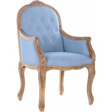 Blue Lounge Chairs Dkd Home Decor 63,5 Lounge Chair