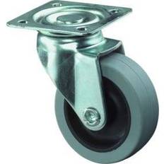 Computer Spare Parts BS Rollen Lenkrolle D.50mm Trgf.35kg m.Platte Grau