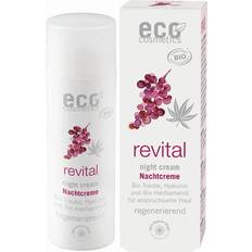 Eco Cosmetics Ansiktskrämer Eco Cosmetics revital Nachtcreme Bio Traubenkernextrakt, Hyaluron Bio Hanfsamenöl - Organic 50ml