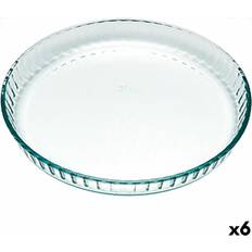 Pyrex Bradepander Pyrex Classic Glas Kageform Set med 6 25 x 25 x 4 cm Bageplade