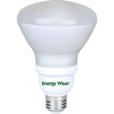 Light Bulbs Bulbrite Pack of 4 23 Watt Frost Energy Wiser Reflector R40 Medium E26 CFL