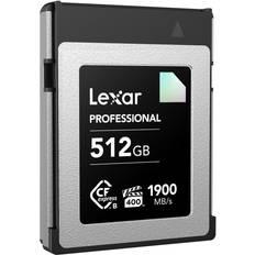 LEXAR 512 GB Geheugenkaarten LEXAR 512GB CFexpress Pro Type B Diamond Series 1900MB/s