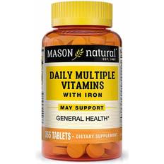 Mason Natural Daily Multiple Vitamins with Iron, Vitamins