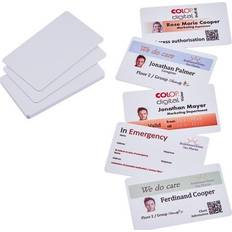 Bianco Francobolli Colop 156480 PVC cards 2 schede in plastica