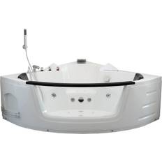 Home Deluxe Whirlpoolbad Met Lichttherapie LAGUNA L COMPACT 140 x 140 cm