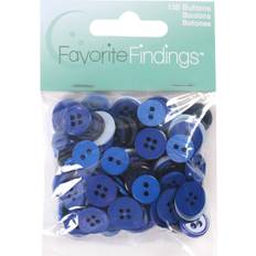 Efco Blumenthal Lansing Blue Round Buttons