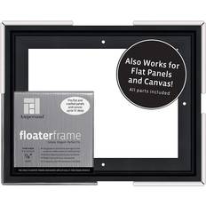 Canvas Ampersand Floater Frame Thin, Black, 8" x 10" 7/8"