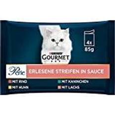 Purina Haustiere Purina GOURMET Perle Erlesene Streifen Katzenfutter nass, Sorten-Mix, 12er