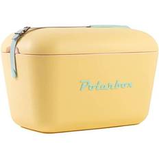 Polarbox Retro Coolbox 20L - Yellow/Cyan