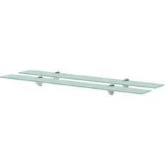 vidaXL Floating Wall Shelf 90cm 2pcs