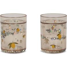Glitter Cups 2-pack Lemon