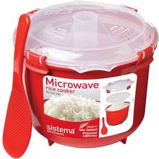 Sistema Cuiseur Riz, Couleur Rouge Four à Micro-ondes 16.4cm