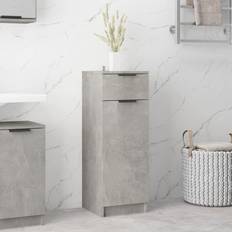 vidaXL Bathroom Cabinet Concrete Engineered